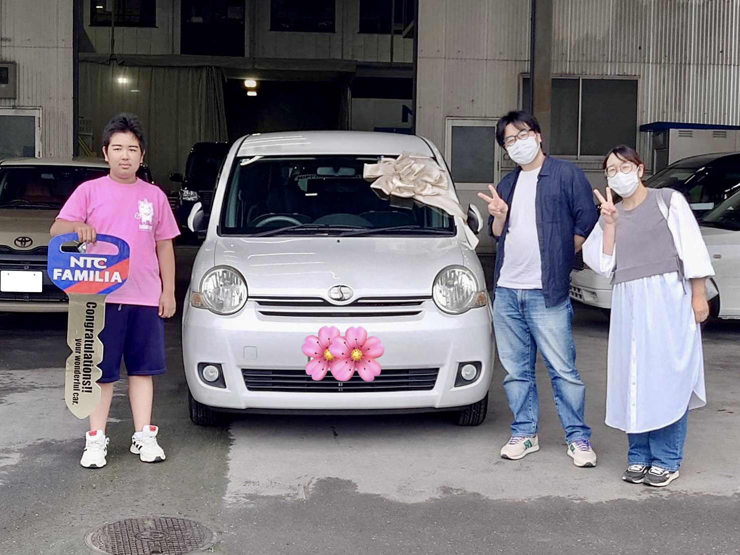 納車事例 お客様写真