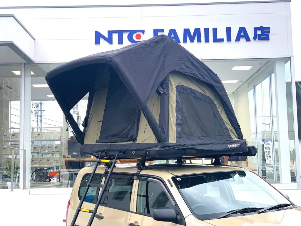 🏕【新商品情報】Peakpod（ピークポッド）ルーフトップテント取扱い