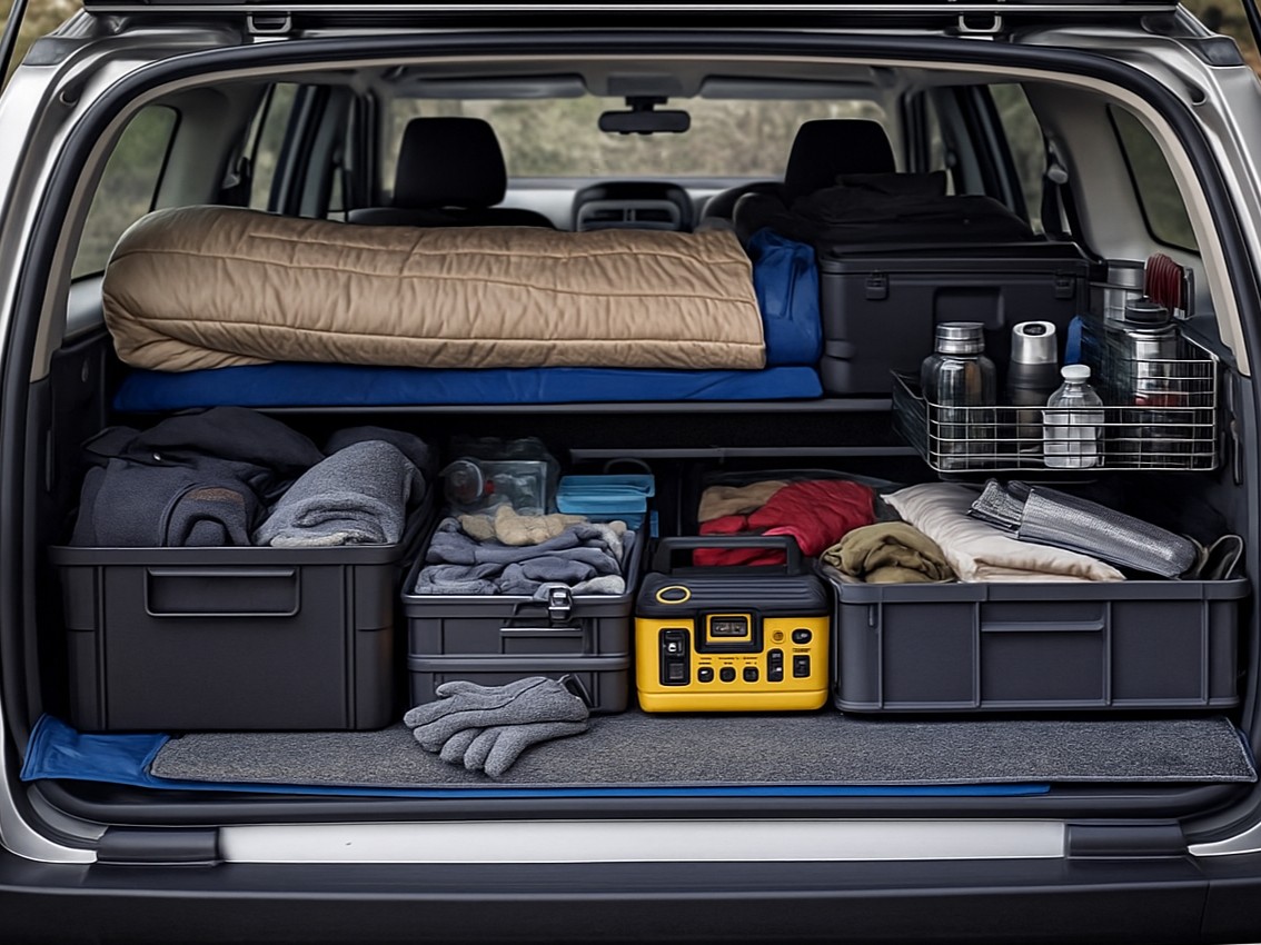 冬の車中泊は“積み方”がすべて。プロボックスで実践する収納・積載レイアウト術