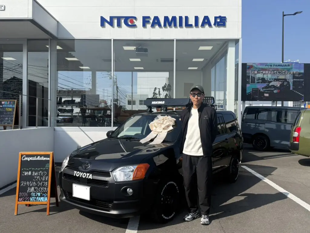 K様 | NTC FAMILIA 高松・香川のプロボックスカスタム専門店